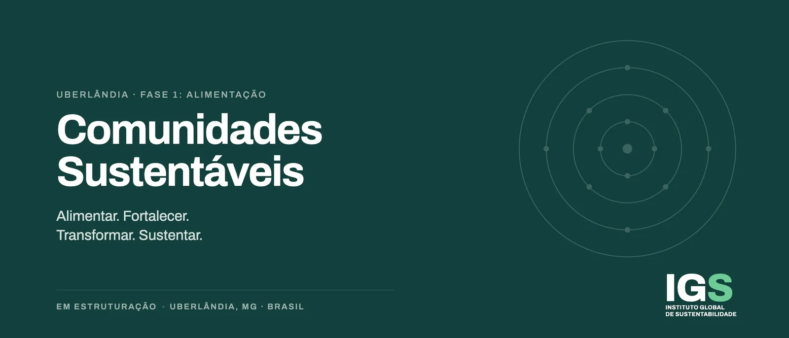 Comunidades Sustentáveis · Uberlândia